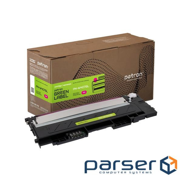 Тонер-картридж Patron Samsung CLT-407S magenta Green Label (PN-M407GL)