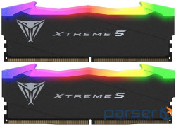 Модуль пам'яті DDR5 2х 16GB/7600 Patriot Viper Xtreme 5 RGB (PVX532G76C36K)