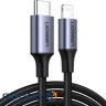 Кабель UGREEN US304 Type-C to Lightning PD36W MFi 1м Black (US304 Black 1M)