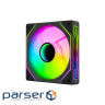 Вентилятор AeroCool Phantom M-3 Reverse 12 PWM ARGB Black (ACF3-MR11227.11), 120х120х25 мм, PWM 4pin