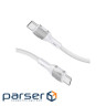 Дата кабель USB-C to USB-C 1.2m 60W PD FletchLink-CC grey Promate (fletchlink-cc.grey)