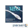 Дата кабель USB-C to USB-C 1.2m 60W PD FletchLink-CC grey Promate (fletchlink-cc.grey)
