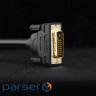 Кабель мультимедійний DVI M to DVI M 1.5m 24+1pin DV101 black Ugreen (11606)