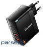 Зарядний пристрій 2xUSB-C + 2xUSB 100W Essager (ECT2CA-QYB01-Z)