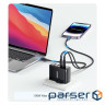 Зарядний пристрій 2xUSB-C + 2xUSB 100W Essager (ECT2CA-QYB01-Z)