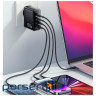 Зарядний пристрій 2xUSB-C + 2xUSB 100W Essager (ECT2CA-QYB01-Z)