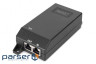 PoE-Інжектор DIGITUS PoE+ 802.3at, 10/100/1000 Mbps, Output max. 48V, 30W, чорний (DN-95103-3)