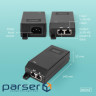 PoE-Інжектор DIGITUS PoE+ 802.3at, 10/100/1000 Mbps, Output max. 48V, 30W, чорний (DN-95103-3)
