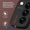 Фільтр живлення ColorWay CW-CHE34PDB 3 троянд /4USB GaN3 Pro