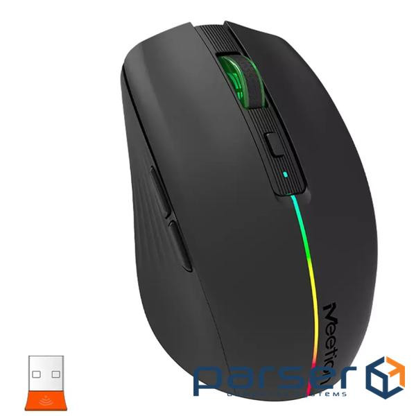 Мышь беспроводная Meetion BTM002 Black (MT-BTM002-A)