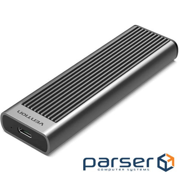 Карман зовнішній VENTION KPKH0 NVMe PCIe M.2 to USB 3.2 Space Gray