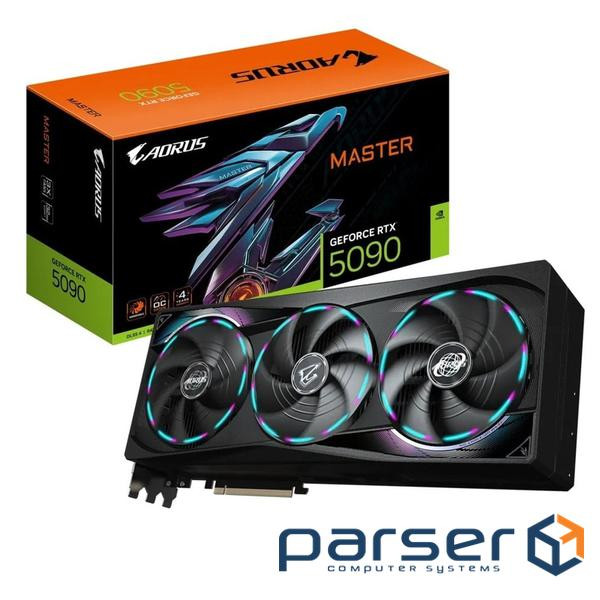 Відеокарта AORUS GeForce RTX 5090 Master 32G (GV-N5090AORUS M-32GD)