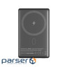 Батарея універсальна Sigma X-power SI10A7QL-MAG grey 10000mAh, Magnetic wireless 15W (4827798955116)