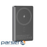 Батарея універсальна Sigma X-power SI10A7QL-MAG grey 10000mAh, Magnetic wireless 15W (4827798955116)