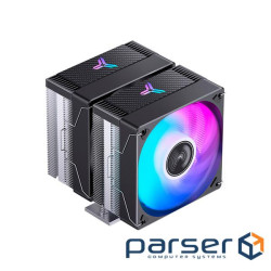 Процесорний кулер JONSBO CR-3000E Black (120mm/4pin/1600RPM/34Dba/6 тепл. трубки) )