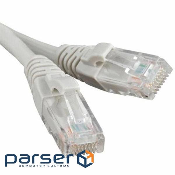 Патч-корд Atcom, UTP, RJ45, Cat.5e, 15m, сірий (4965)