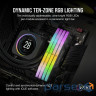 Модуль пам'яті CORSAIR Vengeance RGB Black DDR5 5200MHz 32GB Kit 2x16GB (CMH32GX5M2B5200C40)