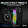 Модуль пам'яті CORSAIR Vengeance RGB Black DDR5 5200MHz 32GB Kit 2x16GB (CMH32GX5M2B5200C40)