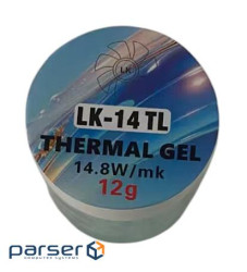 Термопрокладка рідка LK LK-14, 14.8 Вт/мК, 12 г зі шпателем (LK-14-TL-12)