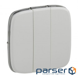 Clove of wynikach 3 claves Legrand, Valena ALLURE, Bily (755035)