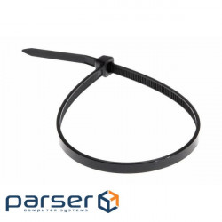 Cable tie Ritar 200mm/4.0mm black, 100 pcs (CTR-B4200)