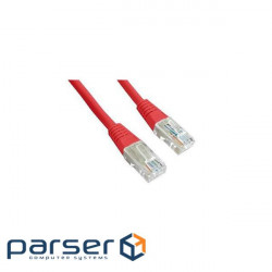 Patch cord Gembird PP12-3M Red Patch cord cat. 5E molded strain relief 50u