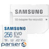 Карта пам'яті Samsung 256 GB microSDXC Class 10 UHS-I U3 EVO Plus + SD Adapter (MB-MC (MB-MC256SA/EU)