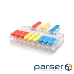 Клемна колодка з натискними затискачами 3х9-проводу LT-639 для розподільчих коробок, 45 (LT-639 / 5)