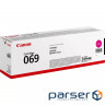 Картридж Canon 069 Magenta 1.9K (5092C002)