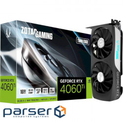 Видеокарта ZOTAC Gaming GeForce RTX 4060 Ti 16GB Twin Edge (ZT-D40620E-10M)