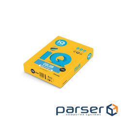 Папір Mondi IQ color А 4 intensive, 160g 250sh Sunny yellow (SY40/A4/160/IQ)