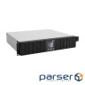 Джерело безперебійного живлення SVC RT-1KS-Li On-Line LiFePO4 , RM 1000ВА/1000Вт, 12x3.2V/7.2Ah, Sin , 12x3.2V/7.2Ah, Sin