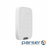 Клавиатура к охранной системе Ajax KeyPad Plus біла (000023070) (000023070)