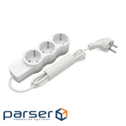 Удлинитель блочный (PP) Electrum 3 розетки 5 м с заземлением (C-ES-1541)