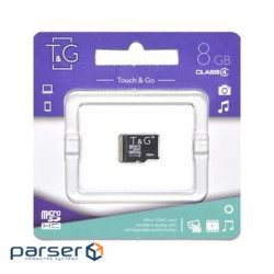 Memory card T&G 8 GB microSDHC Class4 (TG-8GBSDCL4-00)
