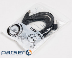Кабель для принтера USB 2.0 AM/BM 3.0m Cablexpert (CCP-USB2-AMBM90-10)