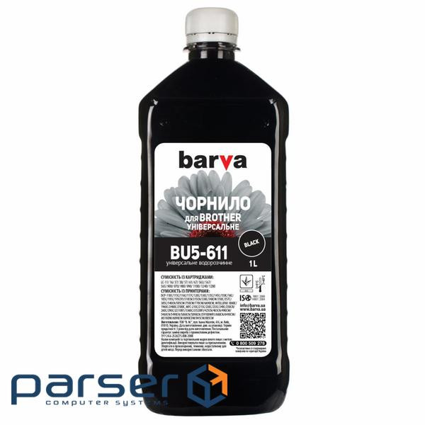 Чорнило Barva BROTHER Universal-5 1л BLACK (BU5-611)