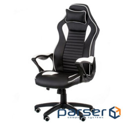 Крісло ігрове Special4You Nero black/white (E5371)