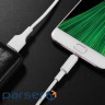 Кабель HOCO X25 USB to Micro 2A, 1m, PVC, PVC connectors, White (6957531080138)