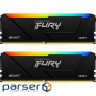 Модуль пам'яті DDR4 2x32GB/3200 Kingston Fury Beast RGB (KF432C16BB2AK2/64)