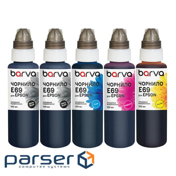 Чорнило Barva Epson T69 5x100 мл, special, MB/PB/C/M/Y (E69-100-MP)