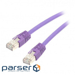 Патч-корд 0.5м S / FTP cat 6a Cablexpert (PP6A-LSZHCU-V-0.5M)
