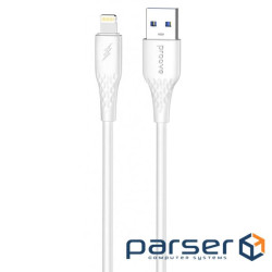 Кабель Proove GridLine USB to Lightning 2.4A (1m) white (CCGL12001102)