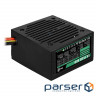 Power Supply Partizan AC220B-DC12В/ 1А (1333) GAMEMAX 450W (GM-450) Стандарт БП - ATX 12V v2.3, Мощность - 450Вт, Модуль PFC - активный, Подключение материнской платы - 20+4 pin, Подключение видеокарты - 1x6 pin, Количество разъемов SATA - 2, Количество разъемов Peripheral - 2, Тип охлаждения - вентилятор, Диаметр вентиляторов - 1x120 мм 600W AEROCOOL VX Plus 600 (ACPN-VS60NEY.11)