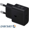 Зарядний пристрій Samsung 25W Power Adapter (w C to C Cable) Black (EP-T2510XBEGEU)