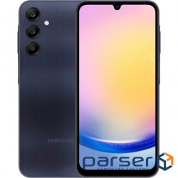 Smartphone SAMSUNG Galaxy A25 5G 6/128GB Brave Black (SM-A256BZKDEUC)