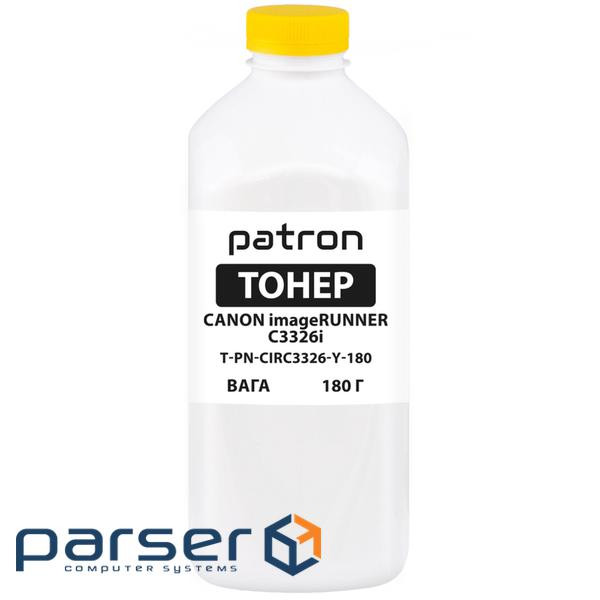 Тонер Canon iRUNNER C3326i 180 г Yellow Patron (PN-CIRC3326-Y-180)