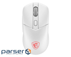 Миша MSI VERSA 300 W WHITE, WIRELESS, RGB, WL, білий (S12-4301440-CLA)