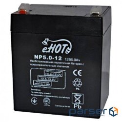 Батарея (аккумулятор) до ДБЖ ENOT NP5.0-12 battery 12V 5Ah