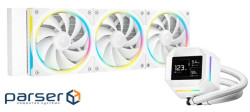 Система водяного охлаждения DeepCool LM360 WH (R-LM360-WHDMMC-1), Intel: 1851/1700/1200/115X, AMD: A